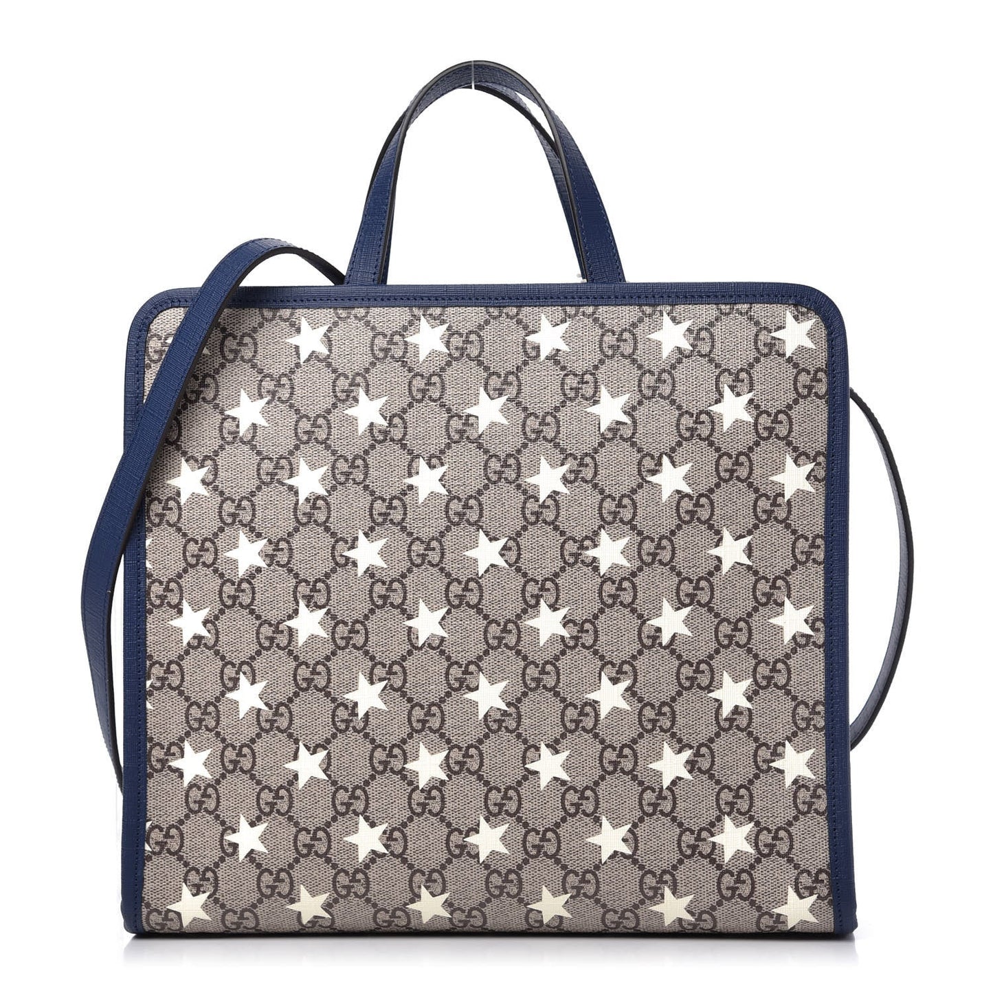 Gucci GG SUPREME STARS Monogram Tote Bag
