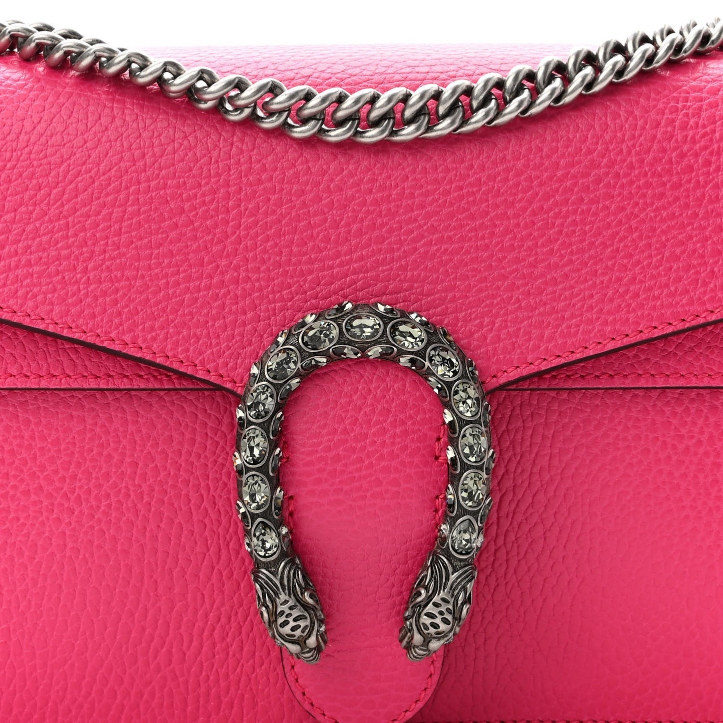 Gucci GRAINED DIONYSUS Leather Calfskin Mini Travel Bag