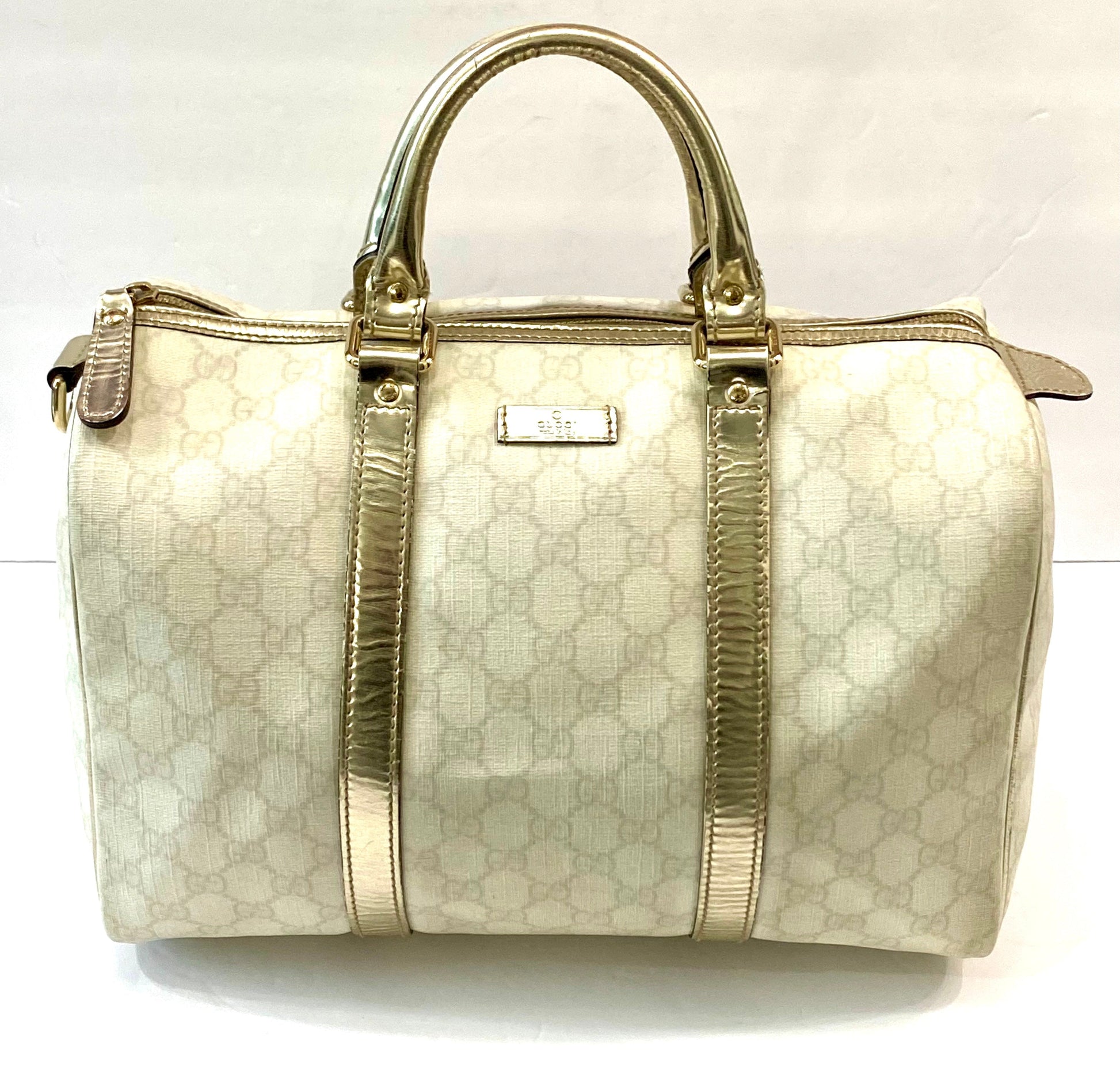 Gucci IMPRIME JOY BOSTON Monogram Medium Travel Bag