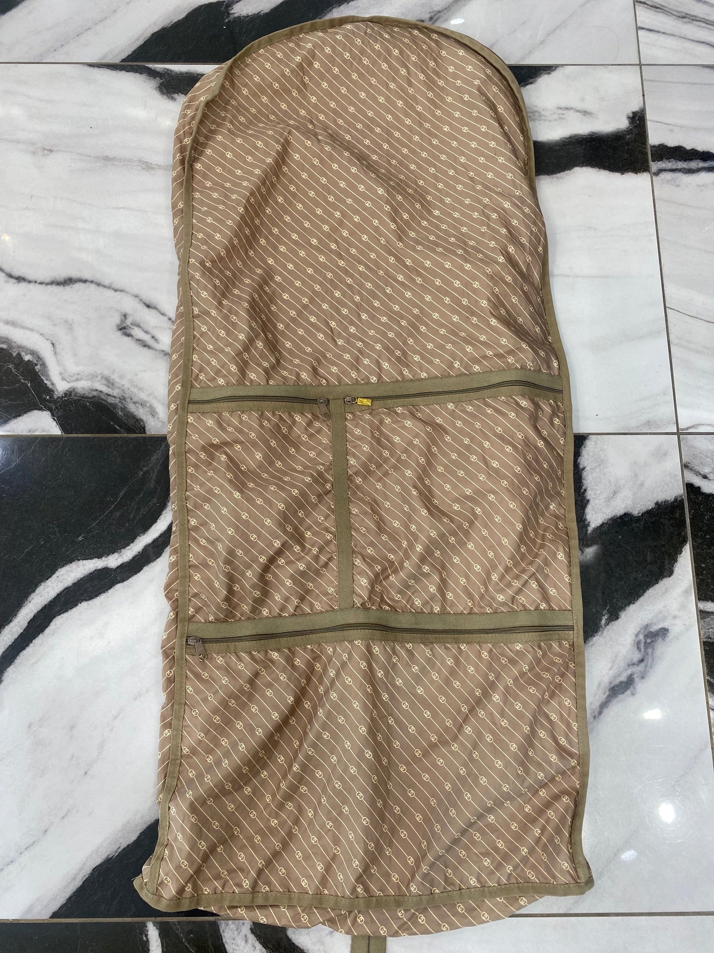 Gucci GG ZIP GARMENT Nylon Travel Bag