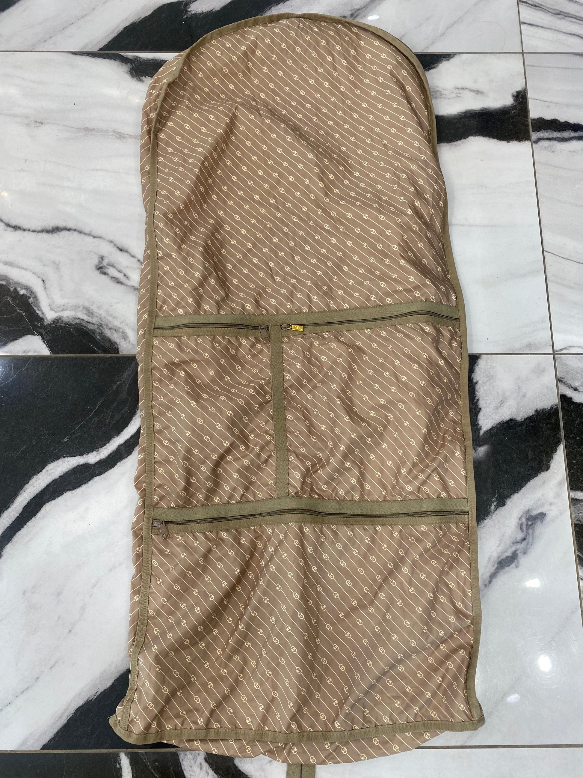 Gucci GG ZIP GARMENT Nylon Travel Bag