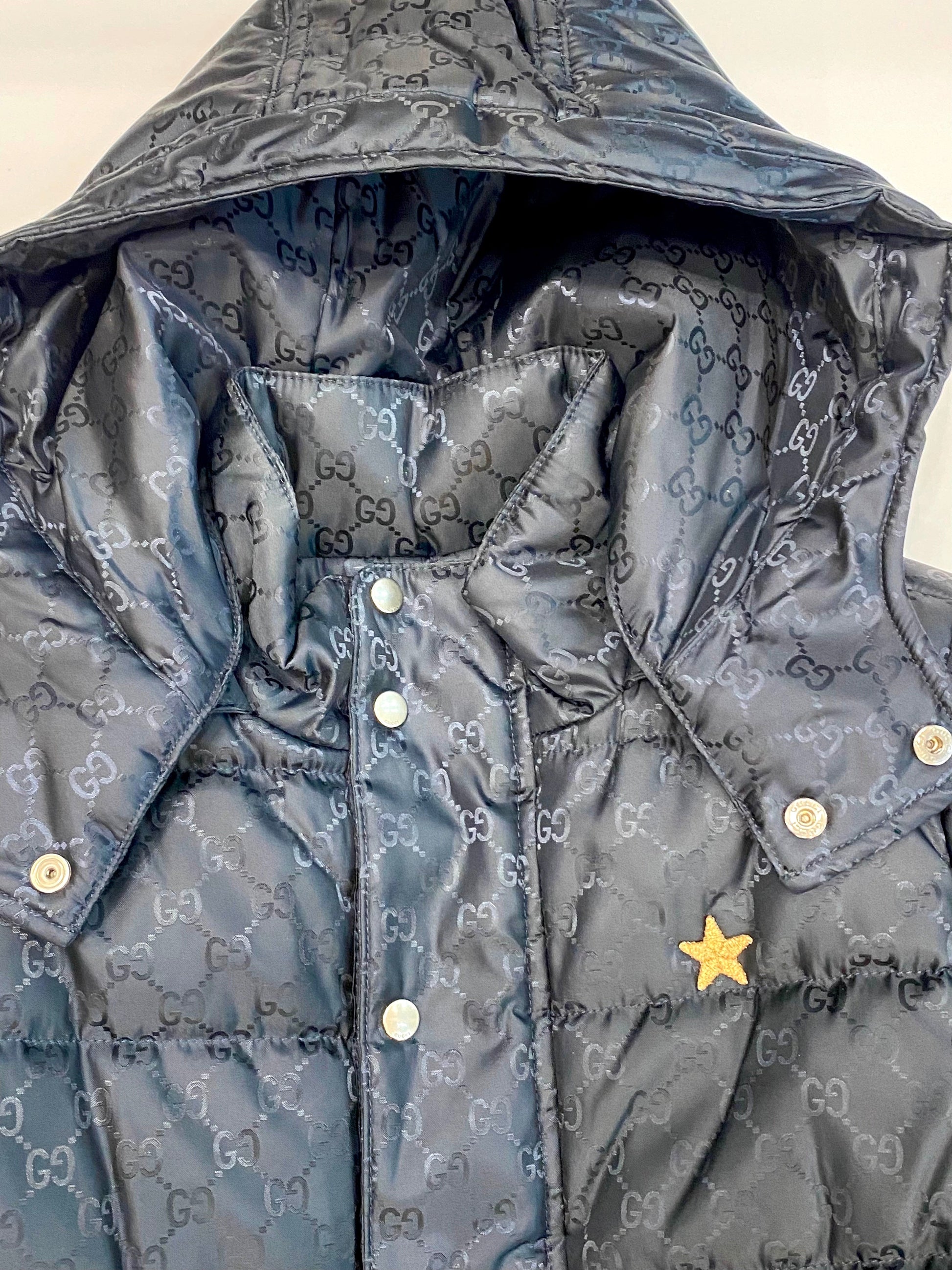 Gucci GG KIDS HOODED DOWN COAT Monogram Apparel