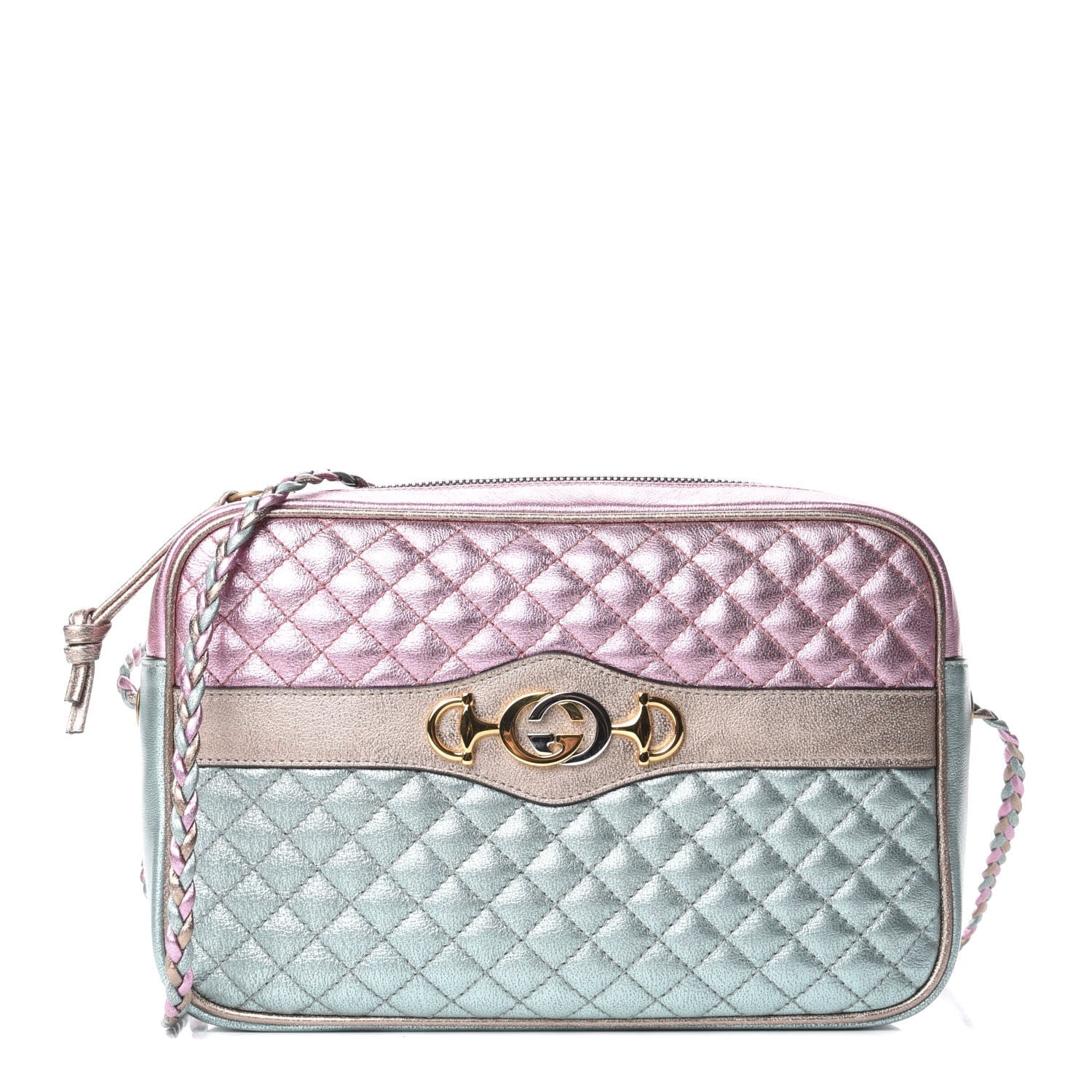 Gucci NAPPA ZUMI Leather Shoulder Bag