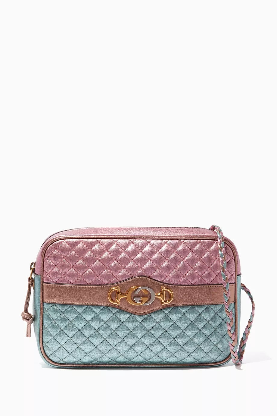 Gucci NAPPA ZUMI Leather Shoulder Bag