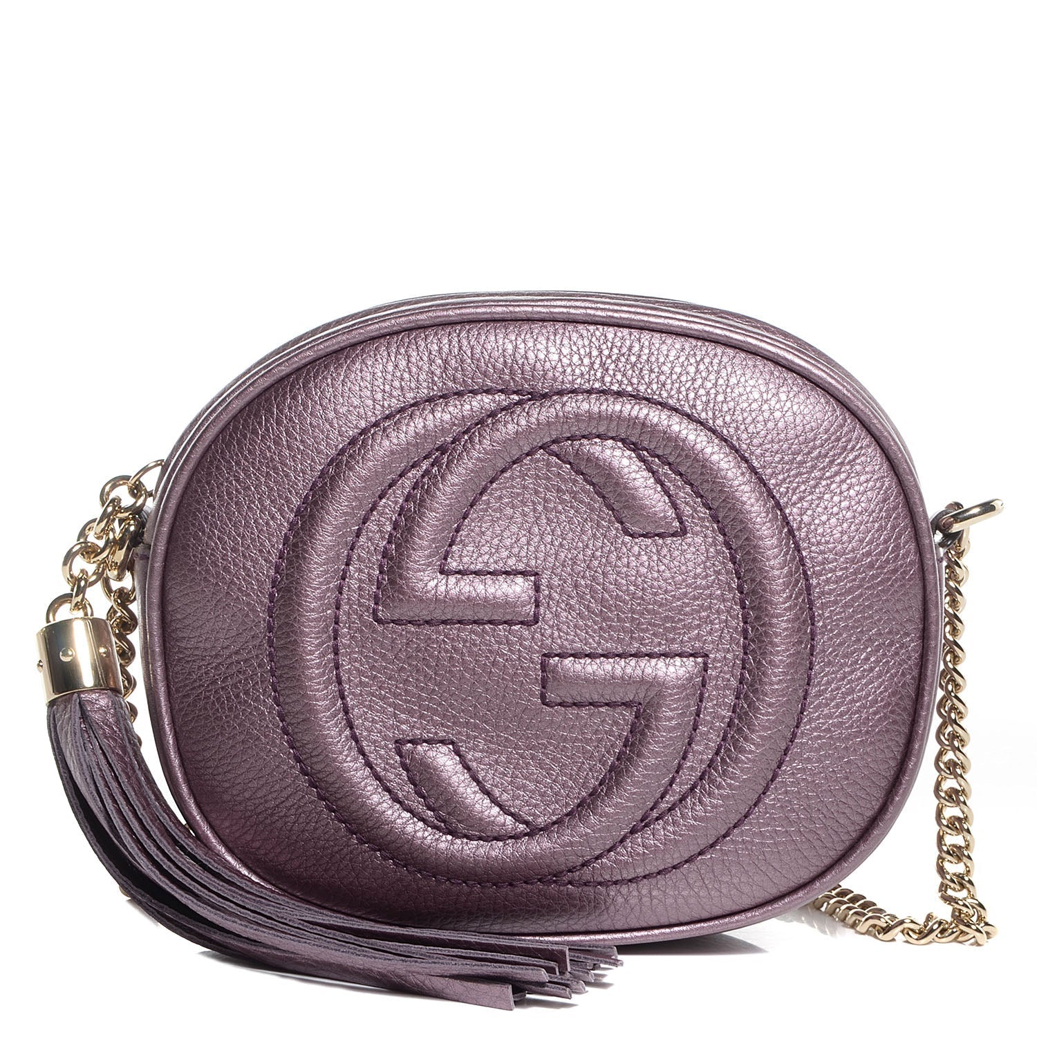 Gucci N Calfskin Mini Chain Travel Bag