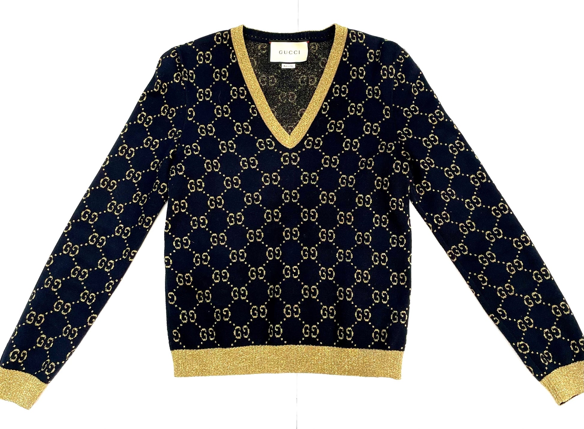 Gucci GG SUPREME CK SWEATER Cotton Apparel