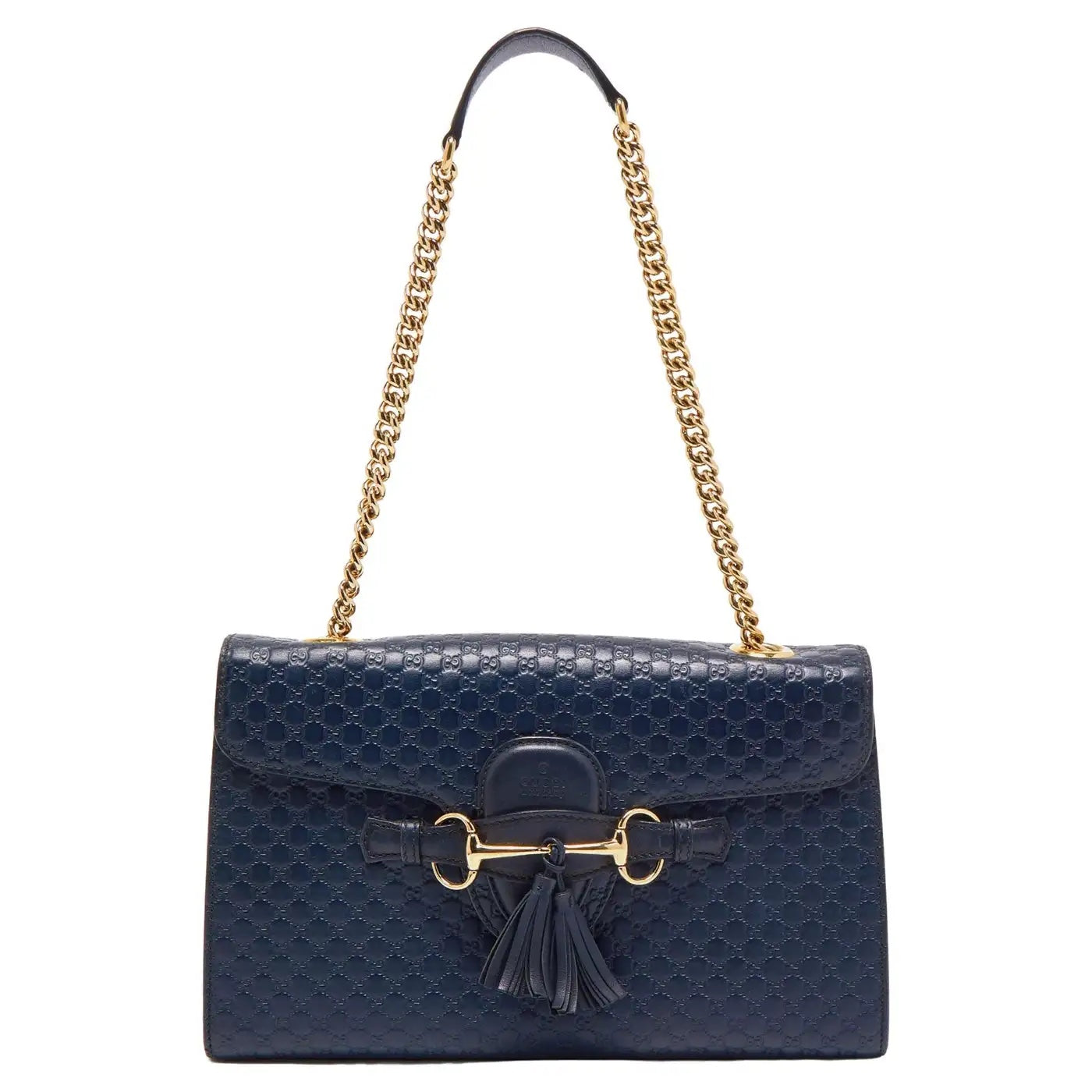 Gucci Microguccissima Leather Chain Medium Shoulder Bag