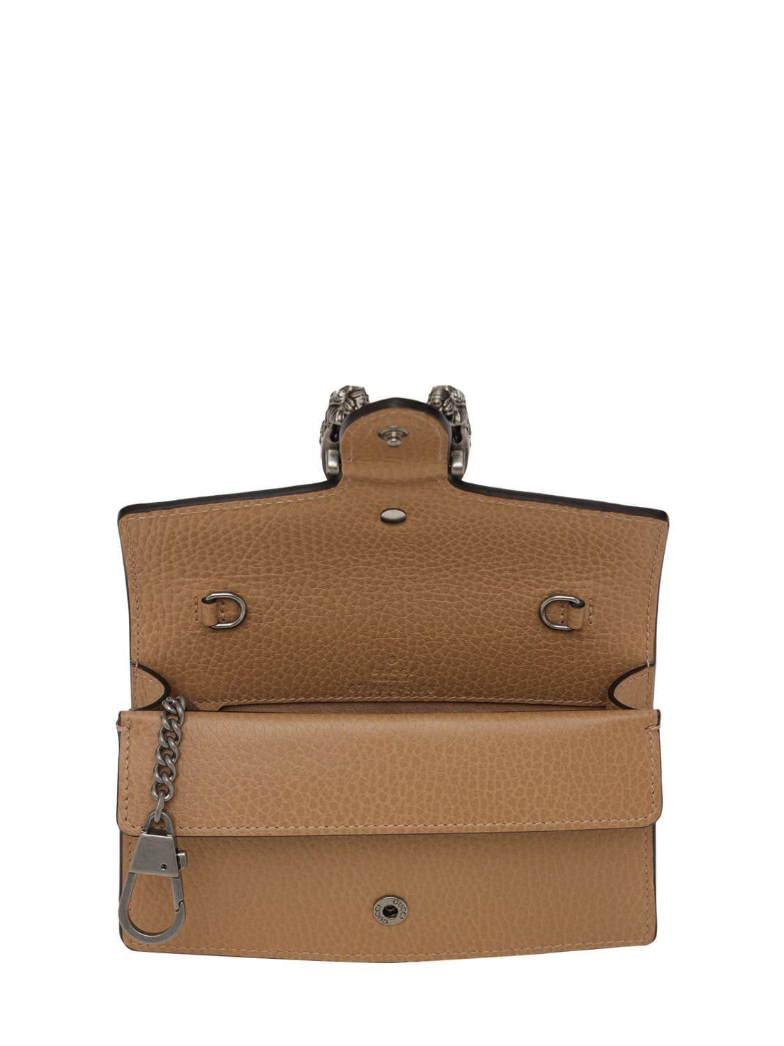 Gucci DIONYSUS Leather Mini Shoulder Bag