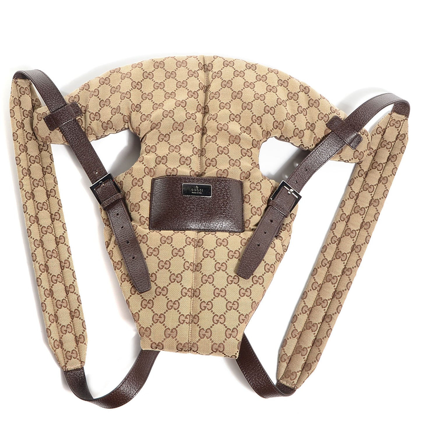 Gucci GG BABY CARRIER Monogram Travel Bag