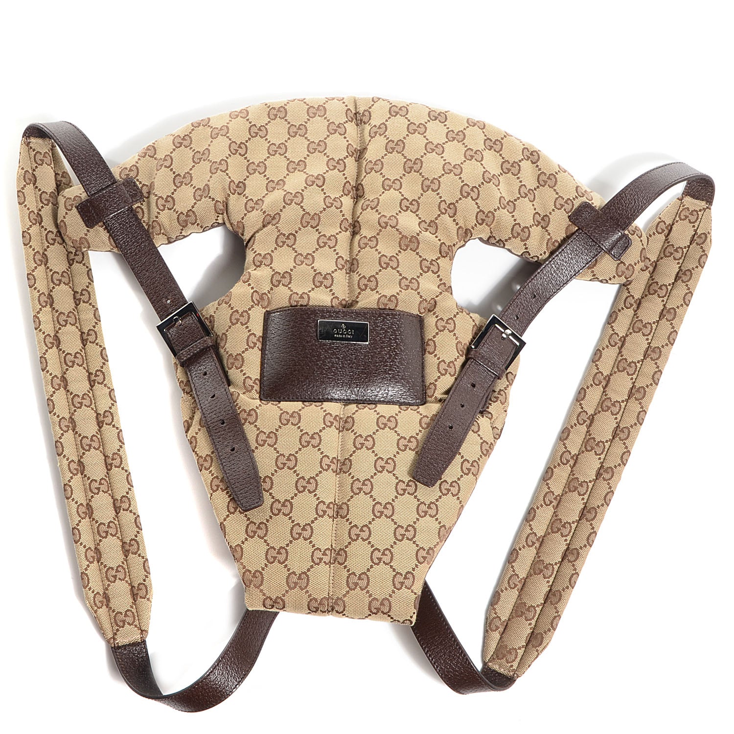 Gucci GG BABY CARRIER Monogram Travel Bag