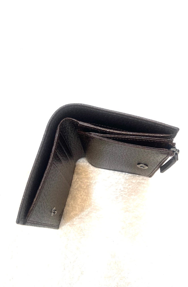 Gucci GG BI-FOLD Monogram Canvas Wallet Case