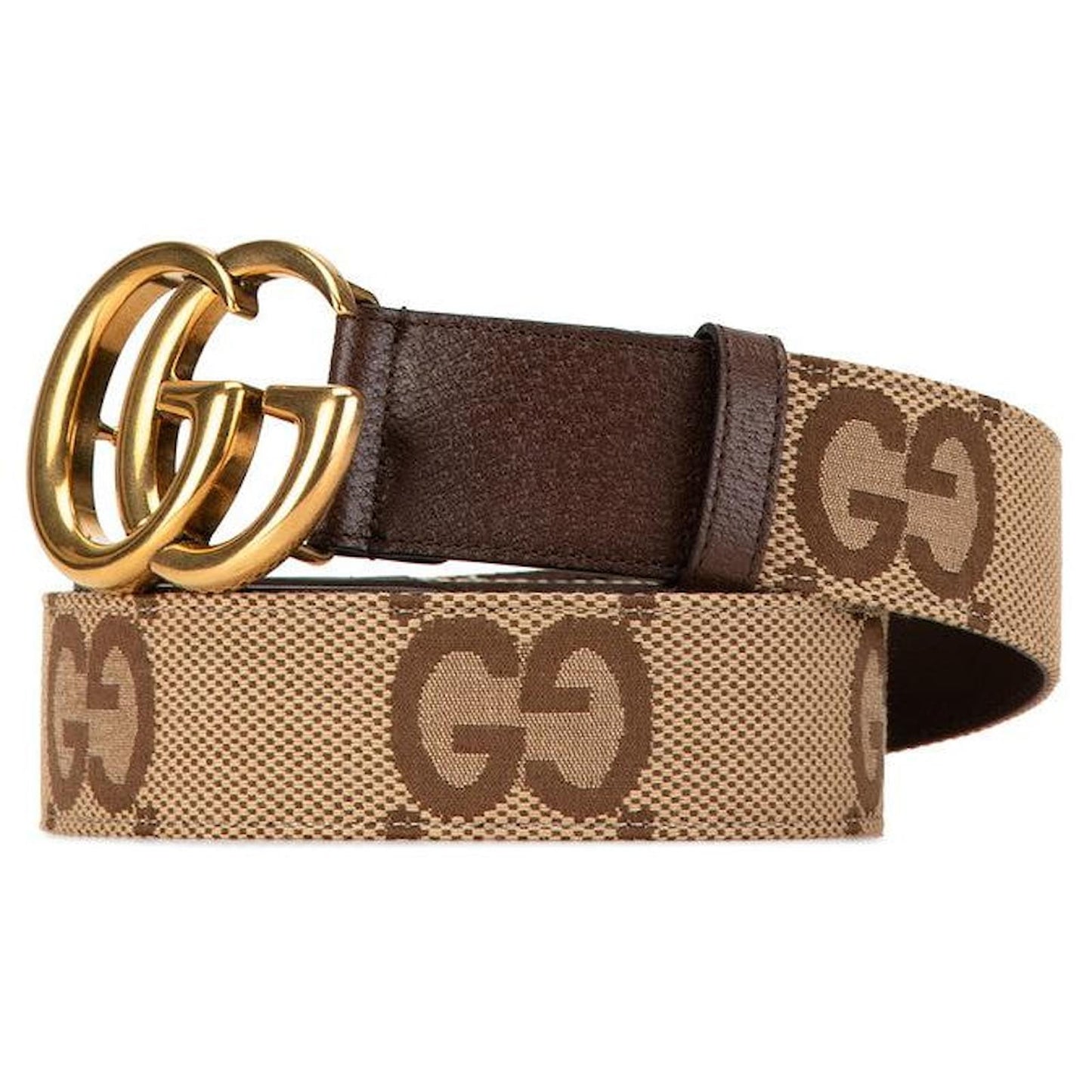 Gucci GG MARMONT JUMBO GG 40MM Monogram Calfskin Belt