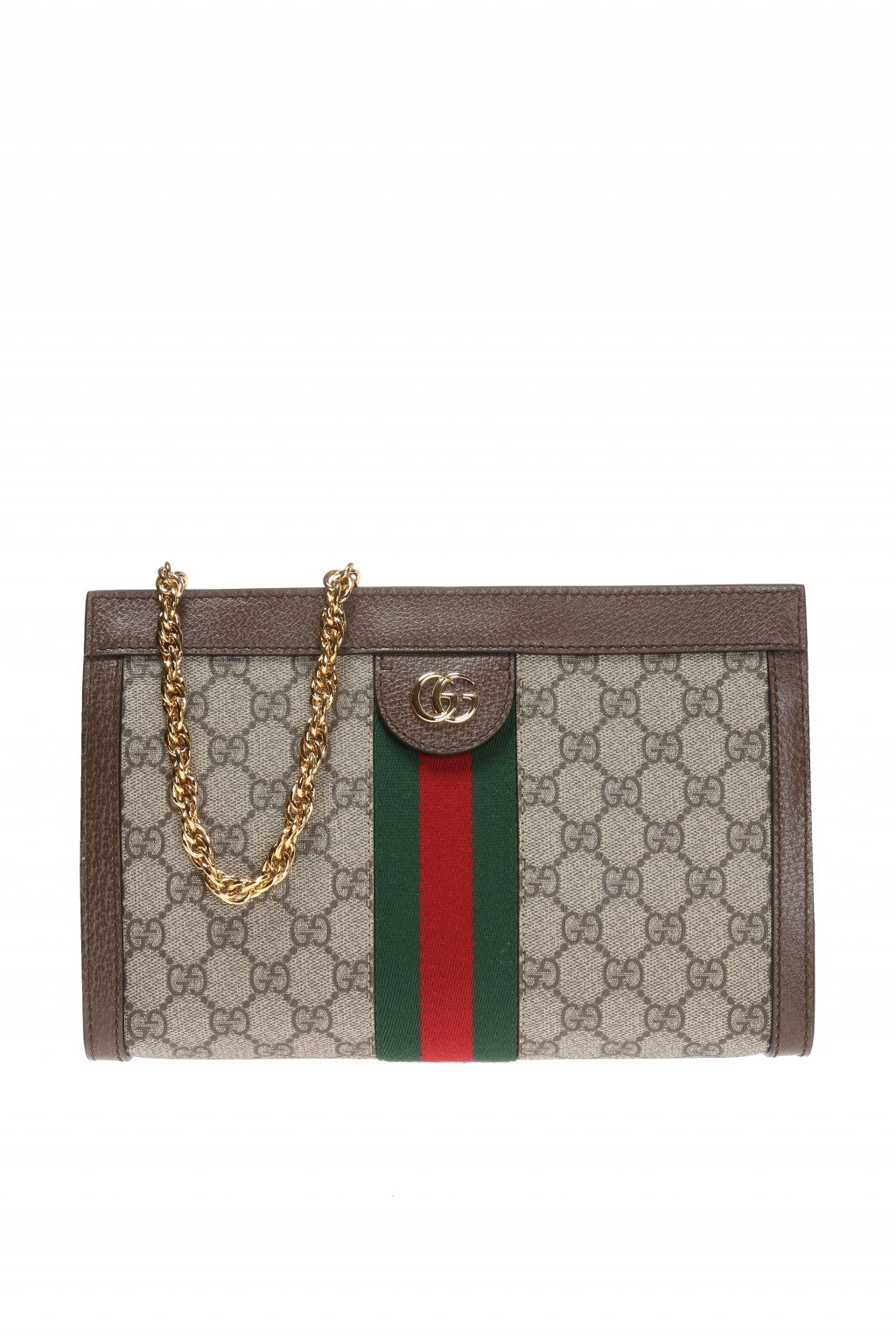 Gucci OPHIDIA GG SUPREME Chain Shoulder Bag