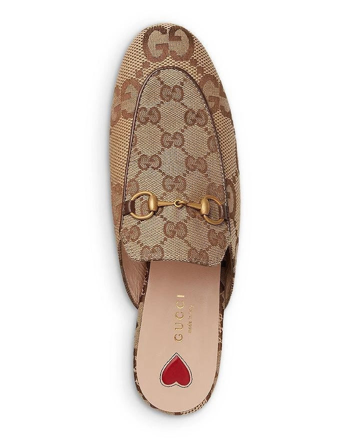 Gucci JUMBO GG LOAFER MULES Monogram Shoes