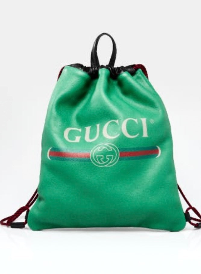 Gucci PRINTED BACKPACK Calfskin Jewelry