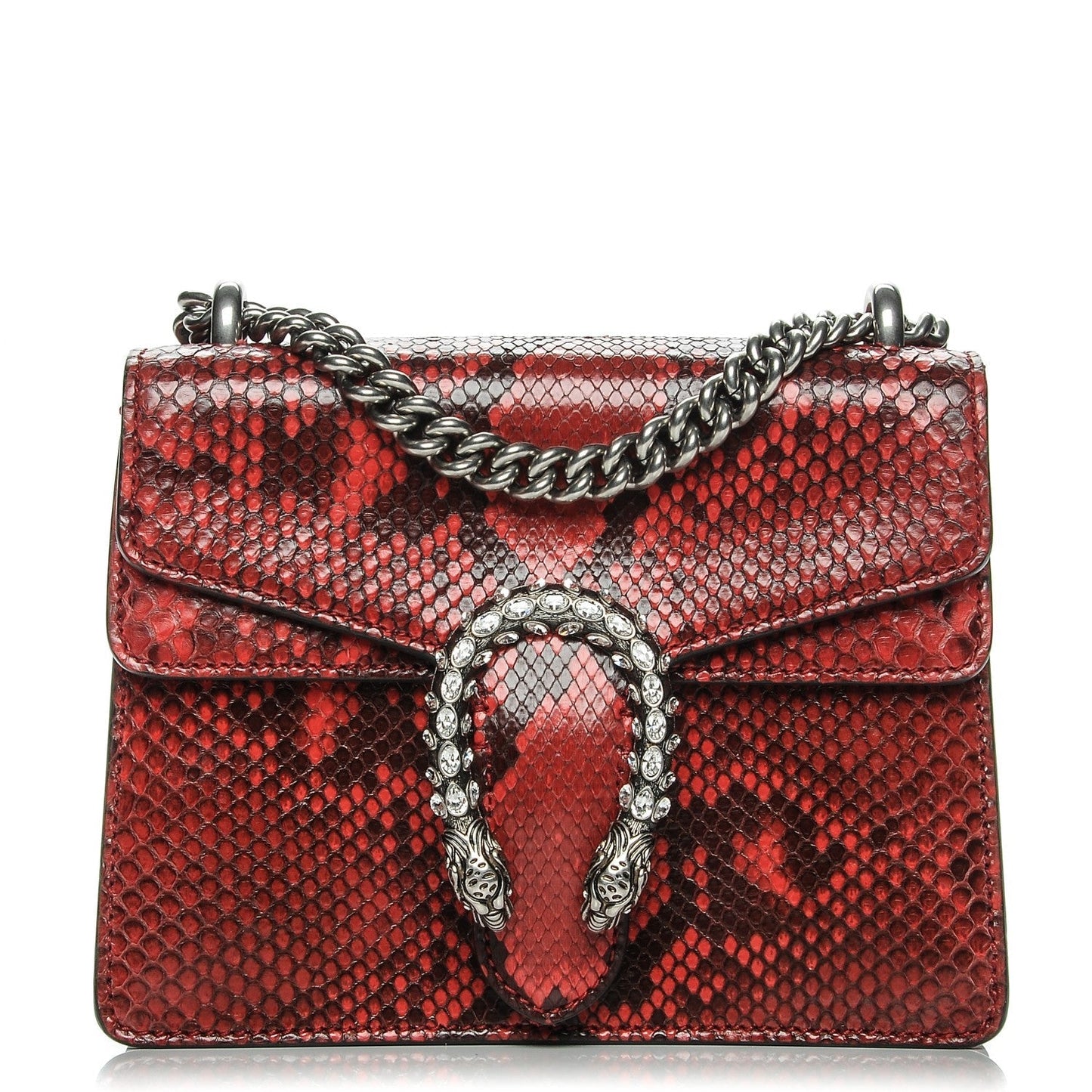 Gucci DIONYSUS Leather Python Mini Shoulder Bag