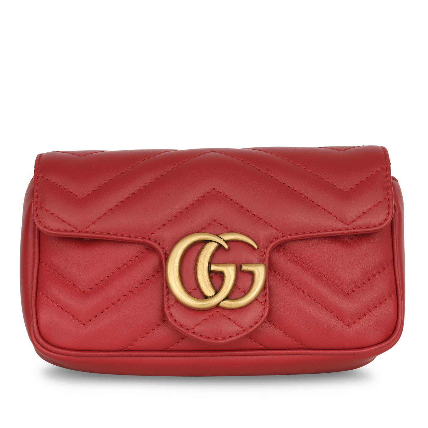Gucci Super Marmont Handbag Mini Travel Bag Marmont Red