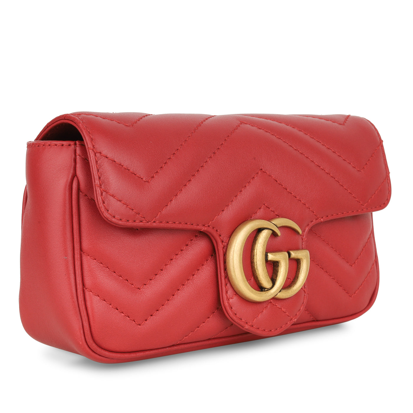 Gucci Super Marmont Handbag Mini Travel Bag Marmont Red