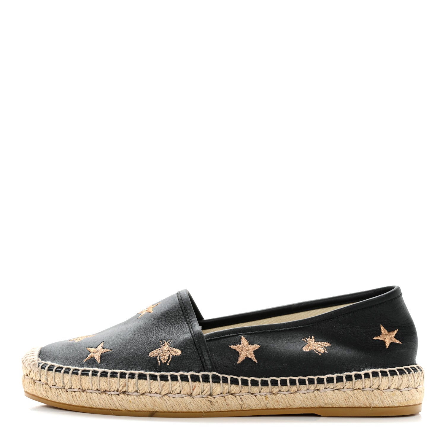 Gucci BEE STAR Leather Calfskin Travel Bag