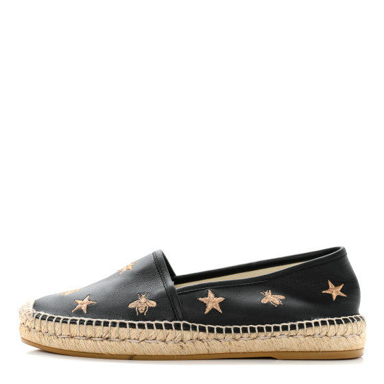 Gucci BEE STAR Leather Calfskin Travel Bag