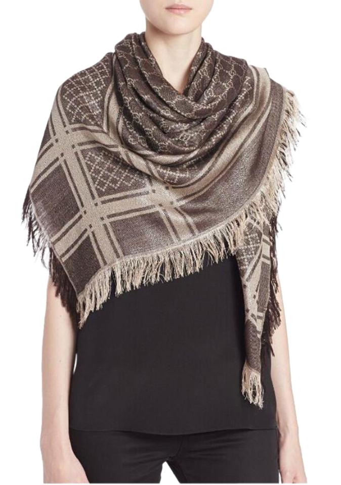 Gucci GG SURVIVE SILK SCARF SHAWL