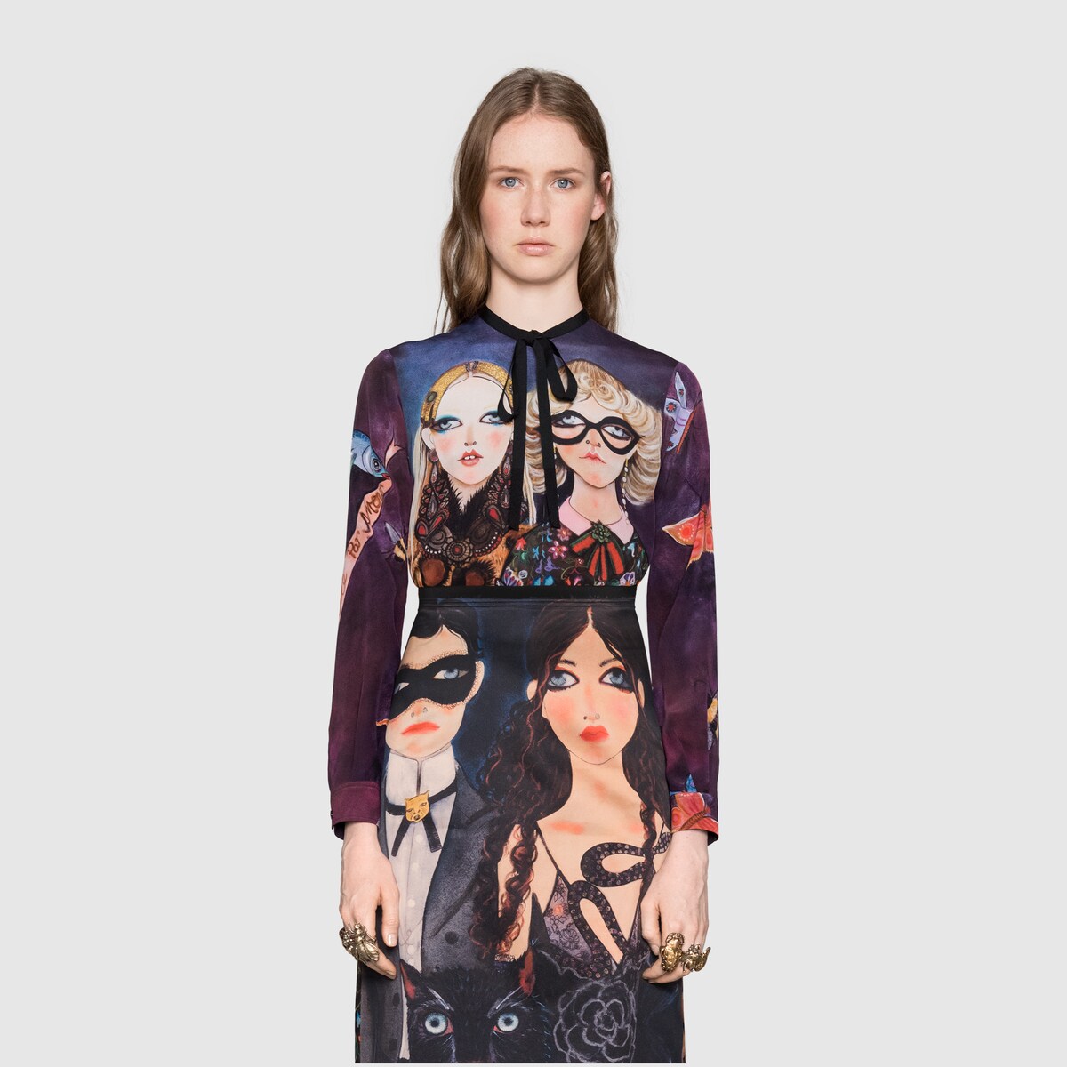 Gucci WORKER SILK Apparel