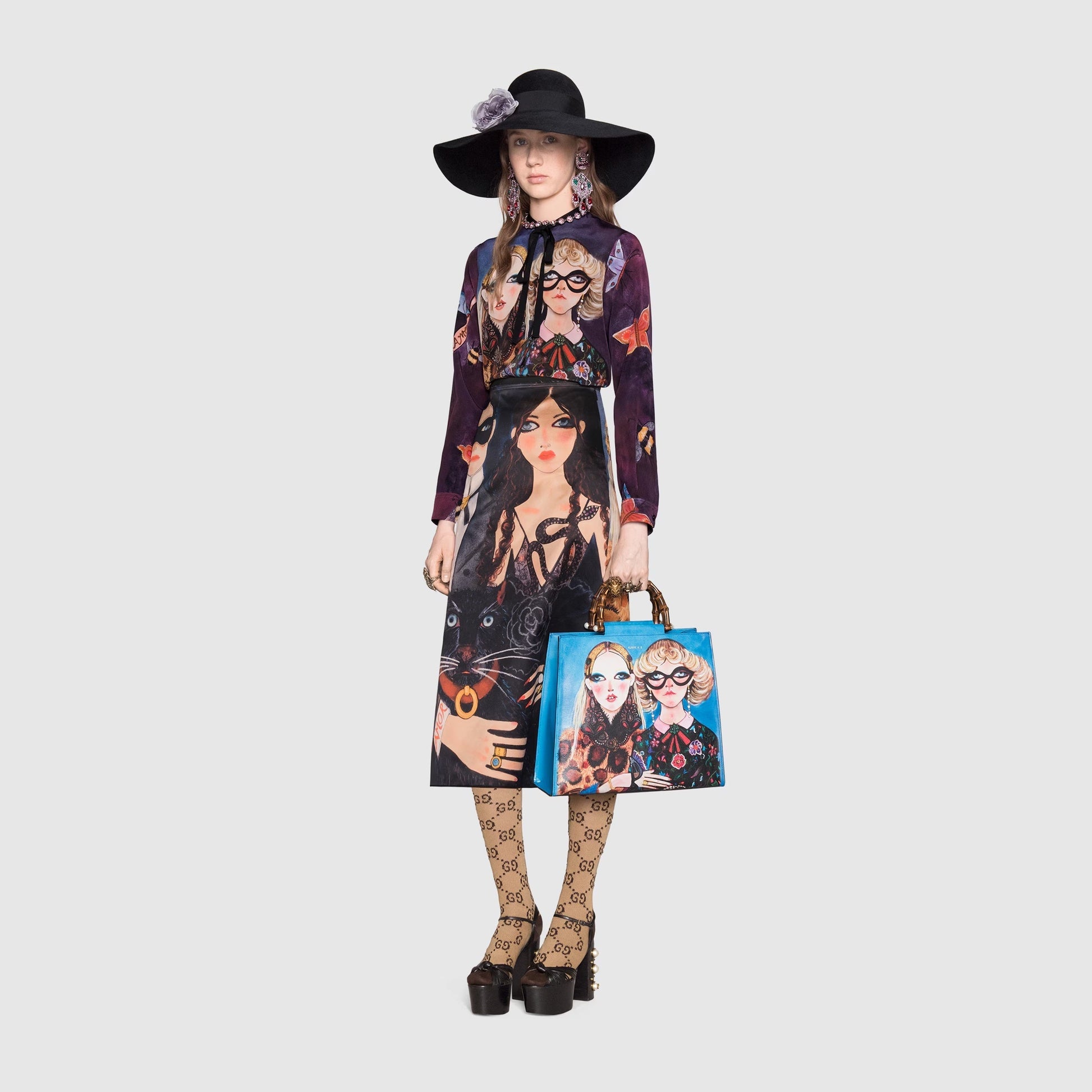 Gucci WORKER SILK Apparel