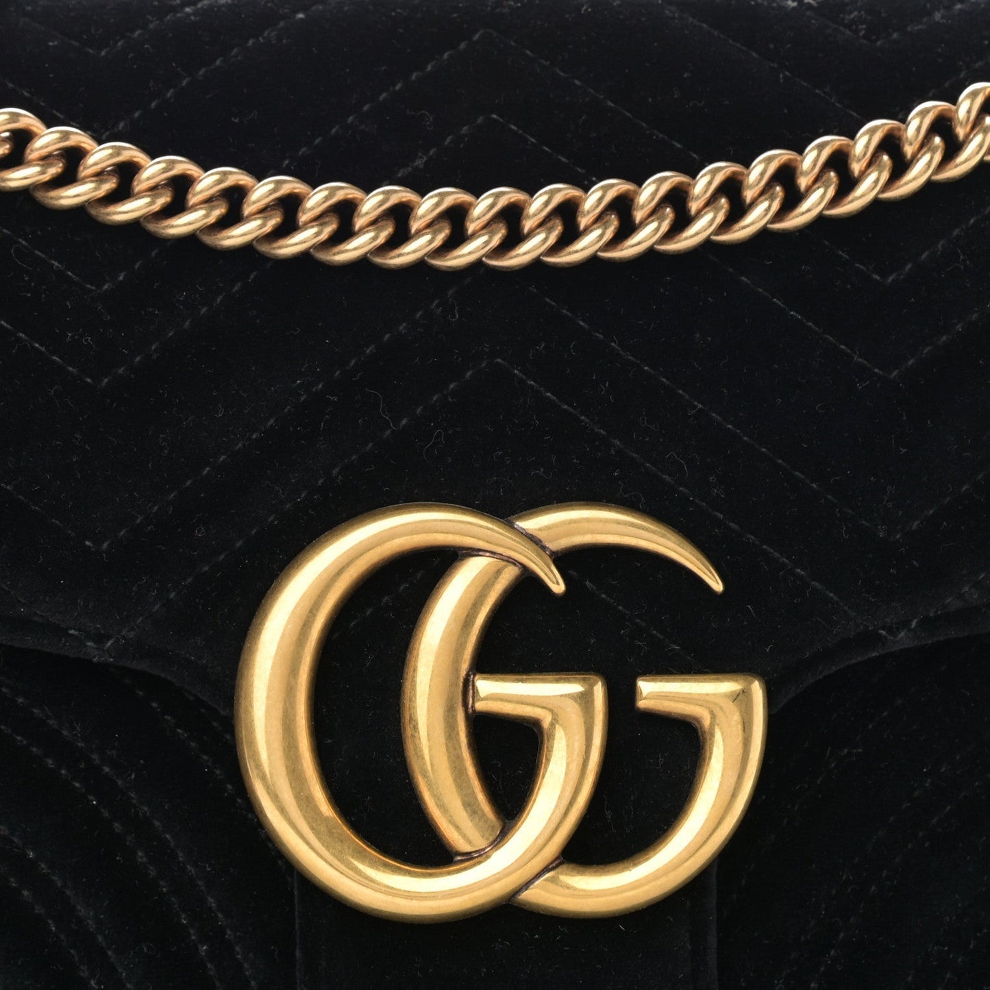 Gucci GG MARMONT VELVET Matelasse Small Shoulder Bag 4