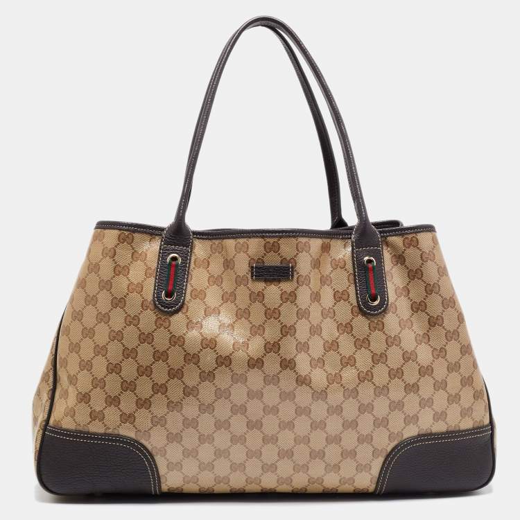 Gucci GG WEB SHERRY LINE PRINCY Tote Bag