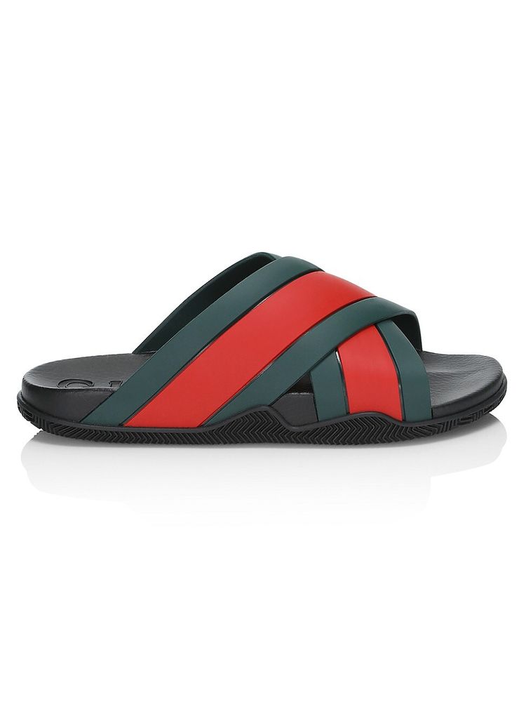 Gucci WEB PANELED SLIDES Travel Bag