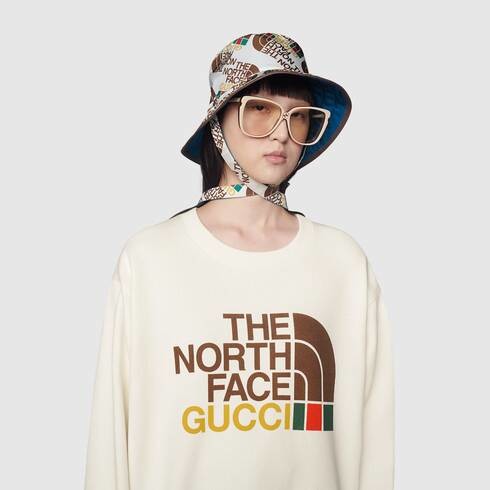 Gucci X NORTH FACE SWEATER Cotton Beige Apparel