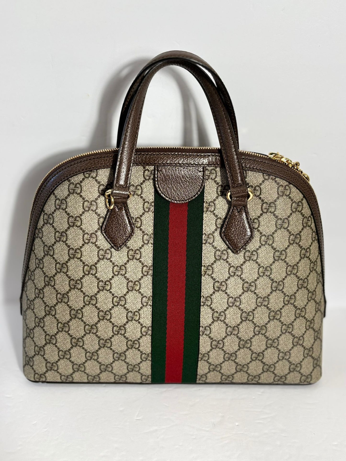 Gucci GG SUPREME OPHIDIA Medium Travel Bag