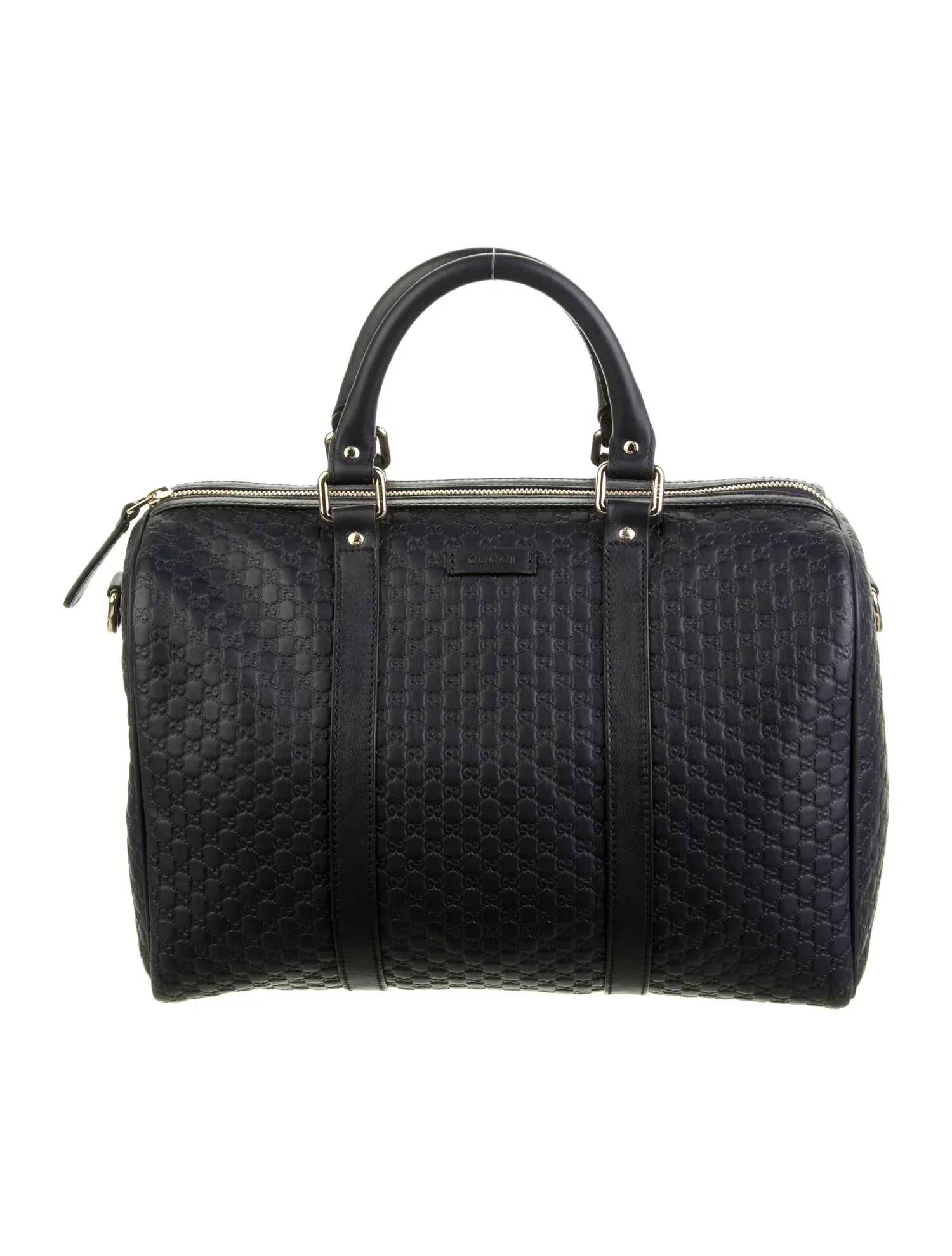 Gucci NICE BOSTON Leather Travel Bag