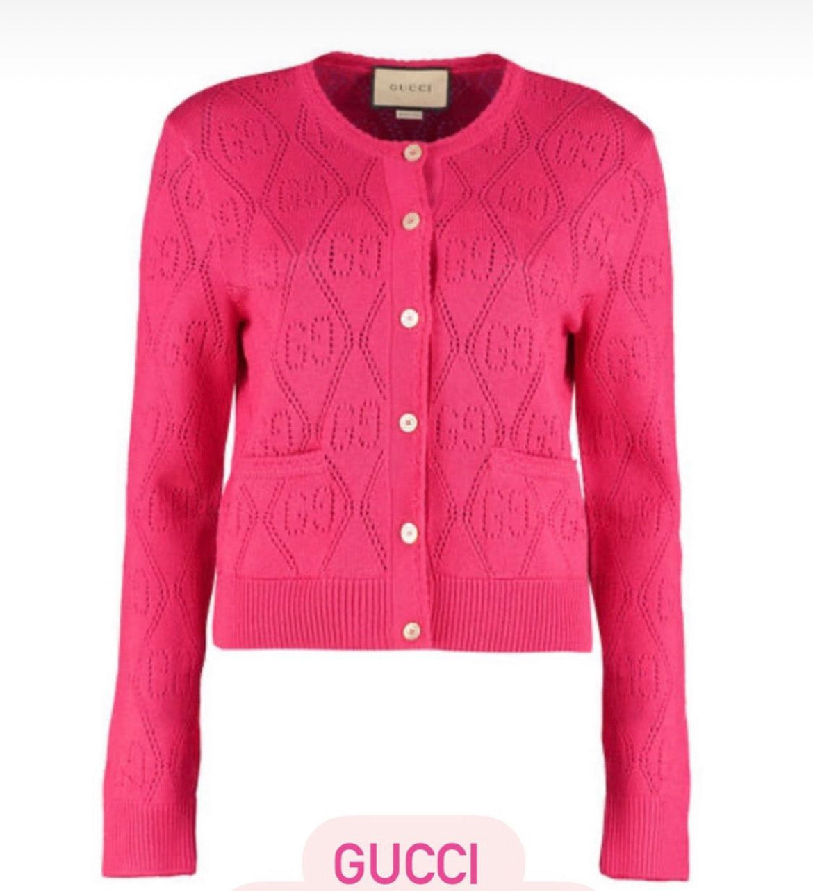 Gucci KNIT CARDIGAN Wool Apparel