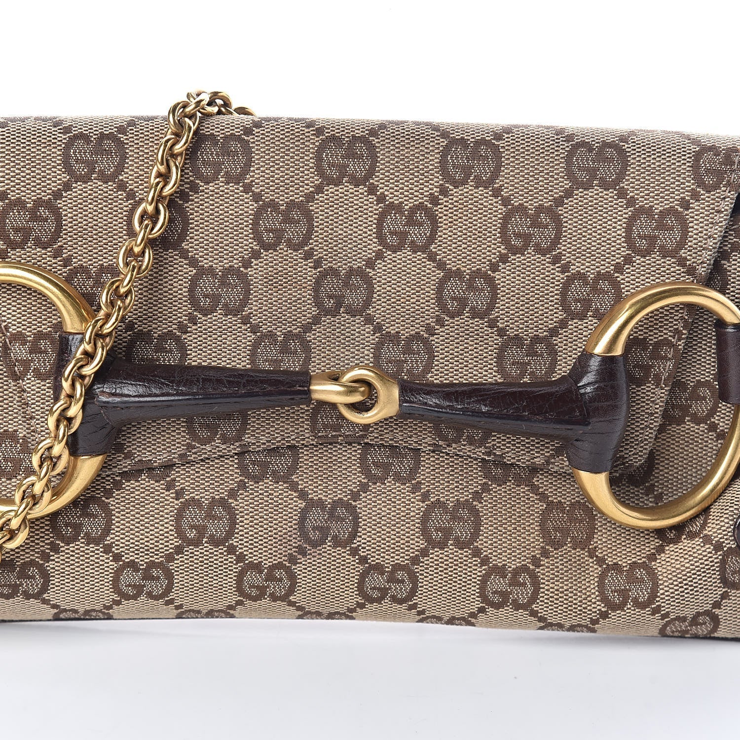 Gucci X TOM FORD HORSEBIT Monogram Clutch Bag