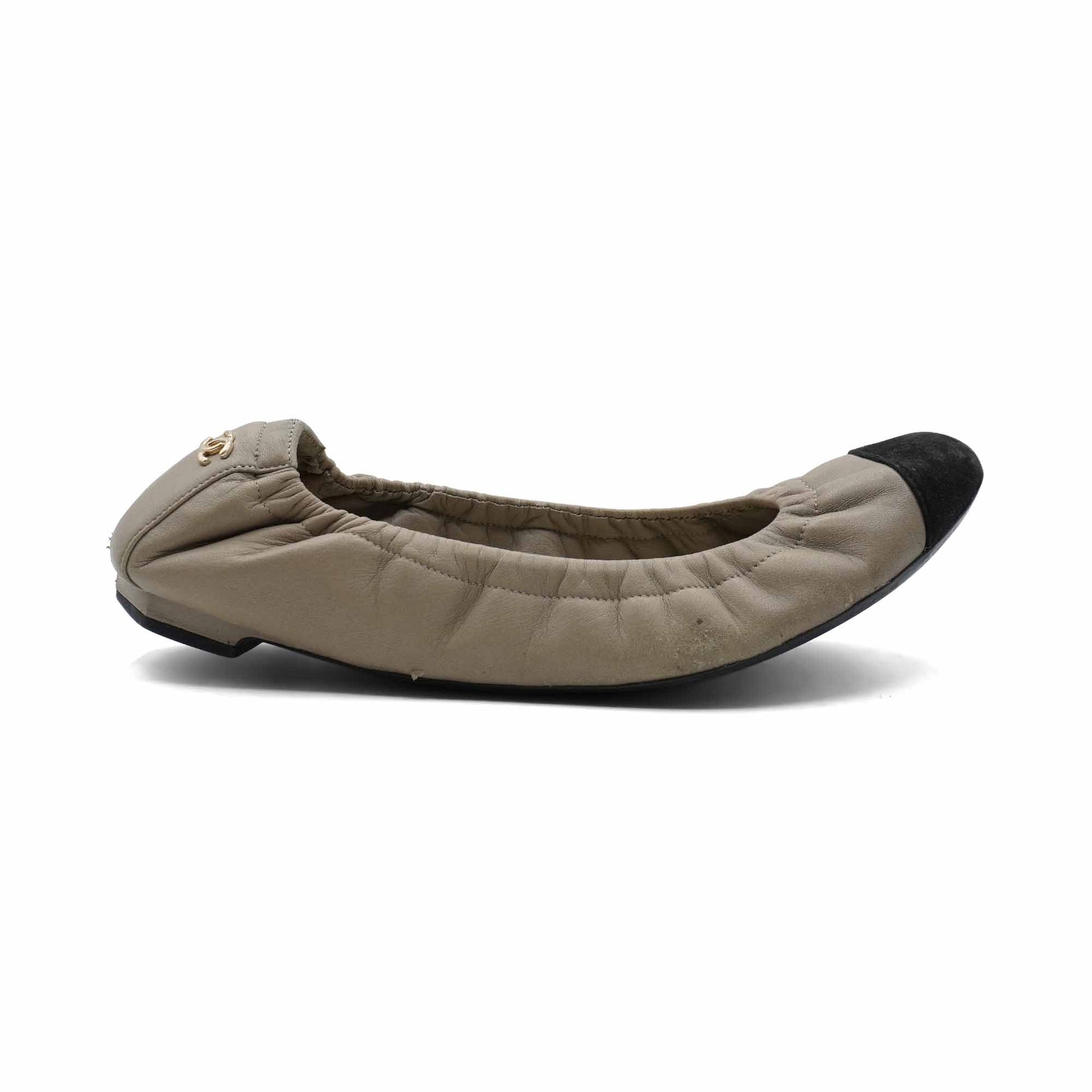 Chanel Ballet Flats - Women'S 36.5 Women Shoes