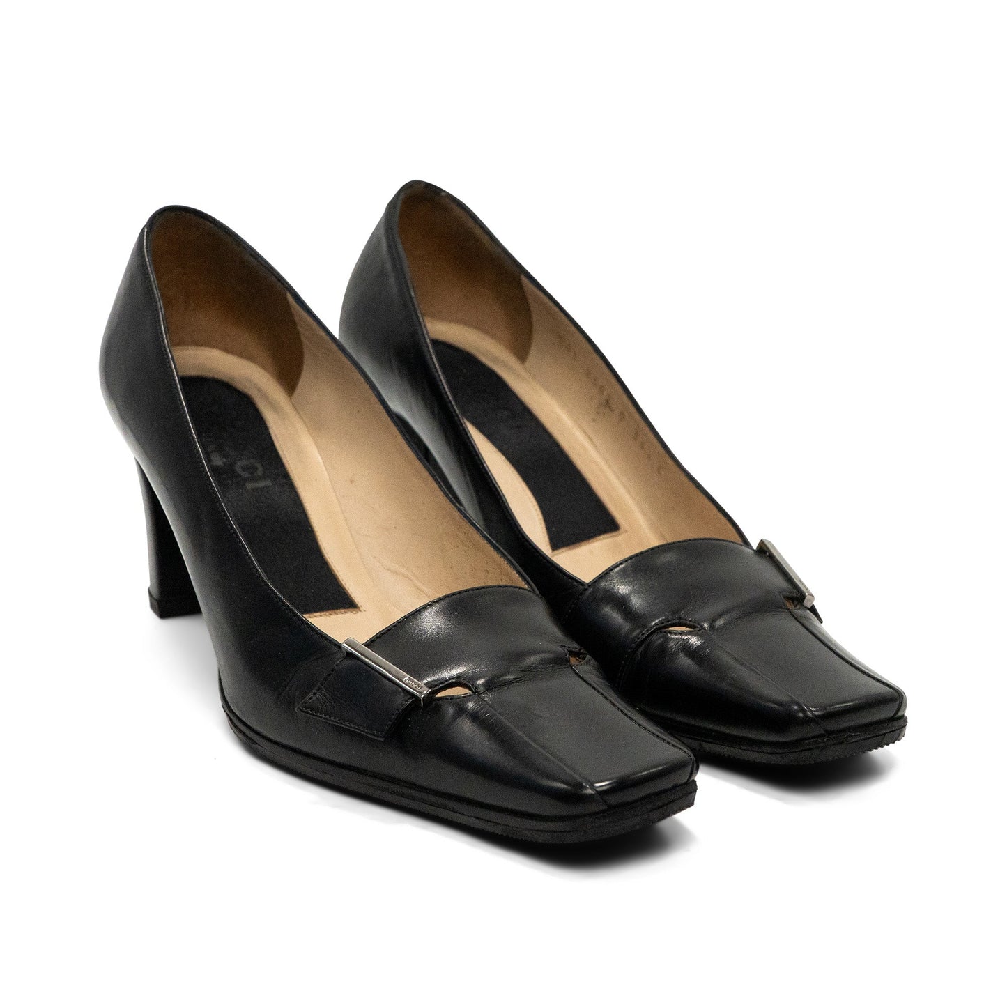 Gucci Square Toe Heels - Women's 36.5