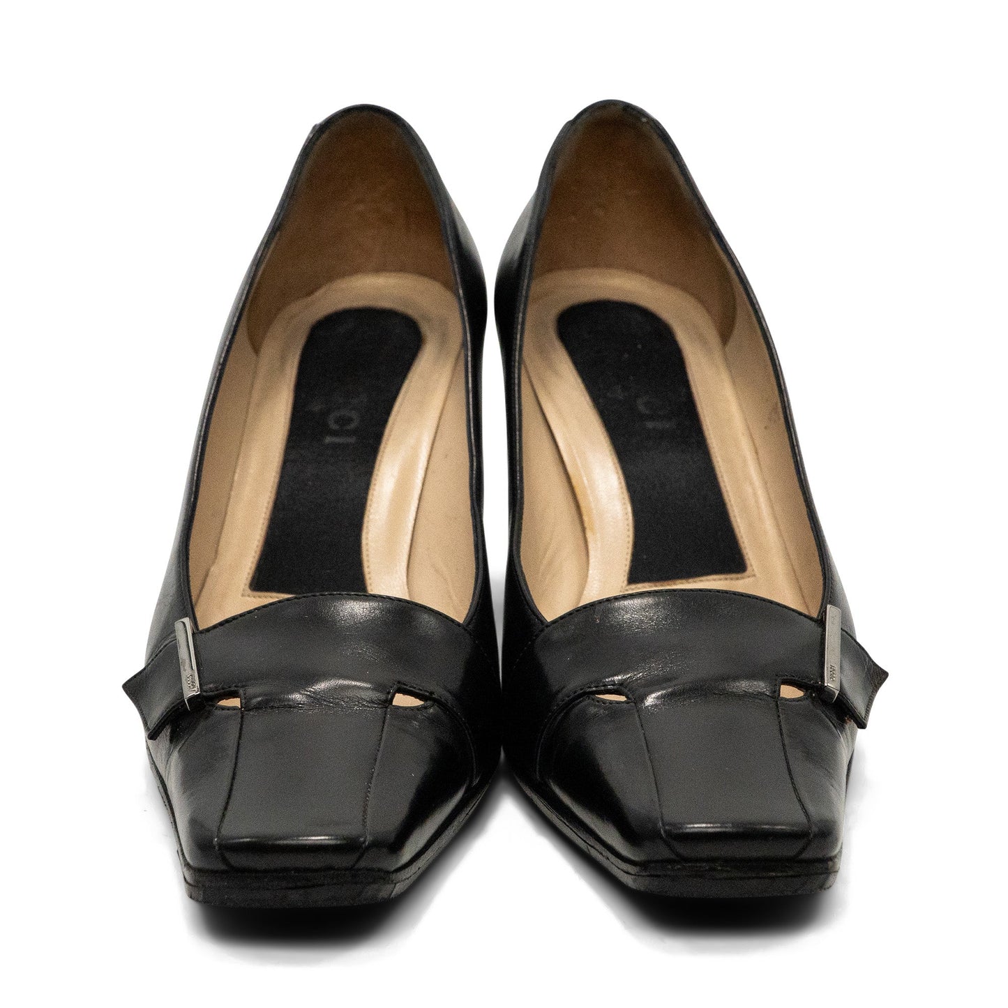 Gucci Square Toe Heels - Women's 36.5