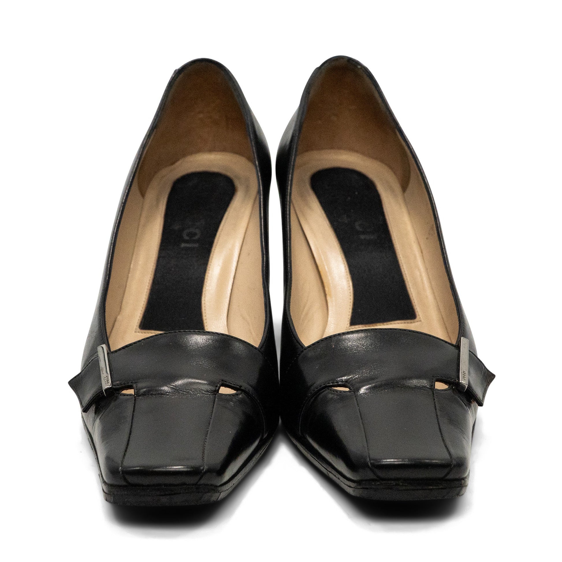 Gucci Square Toe Heels - Women's 36.5