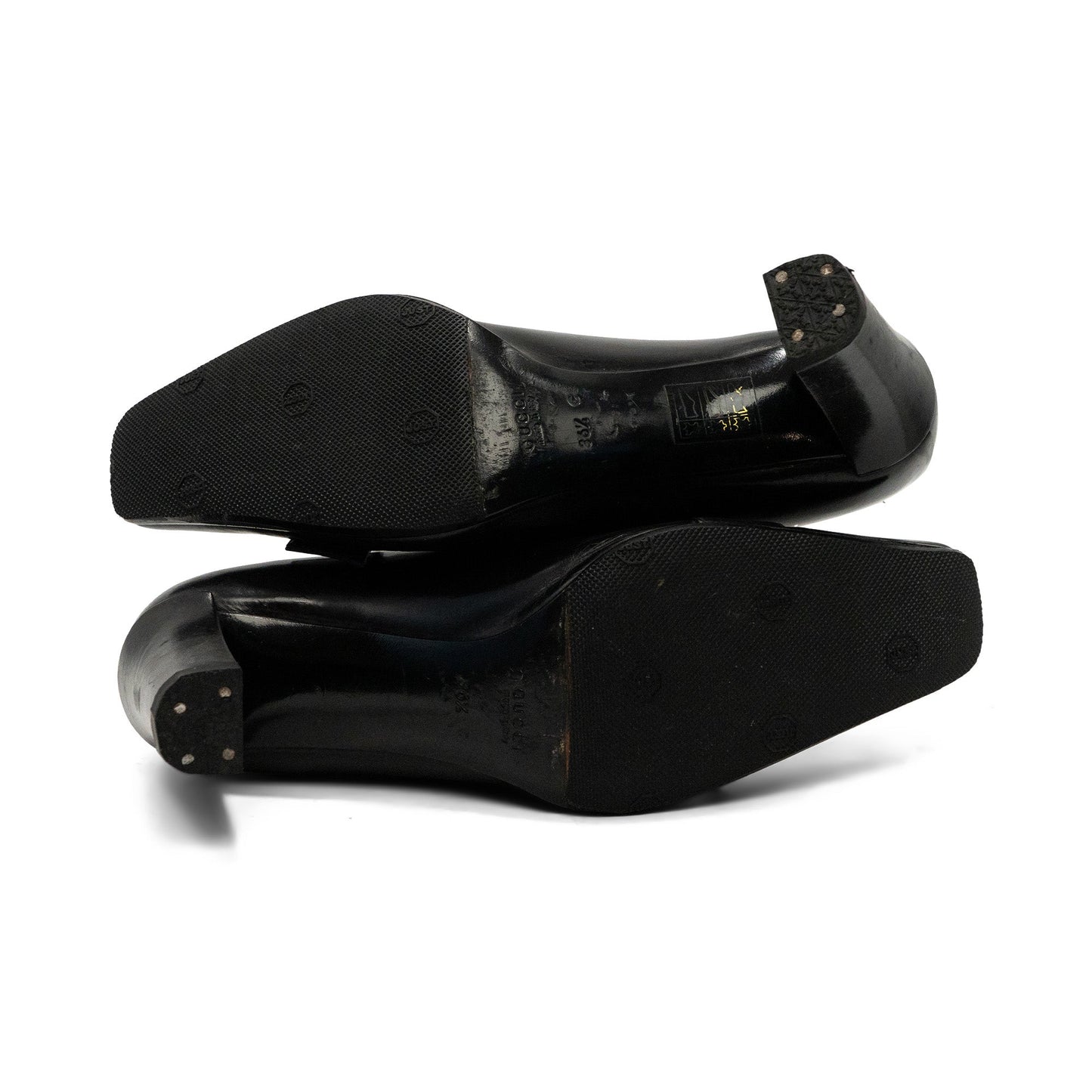 Gucci Square Toe Heels - Women's 36.5