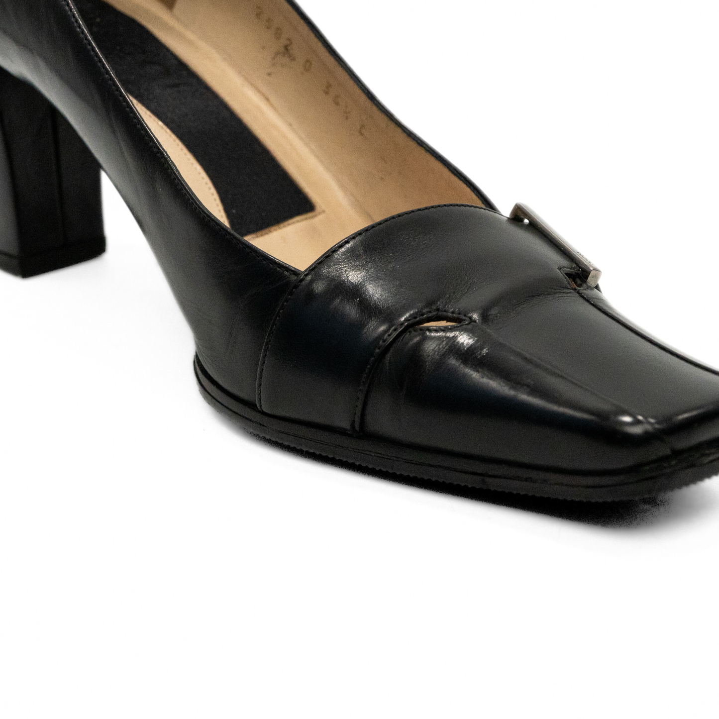 Gucci Square Toe Heels - Women's 36.5