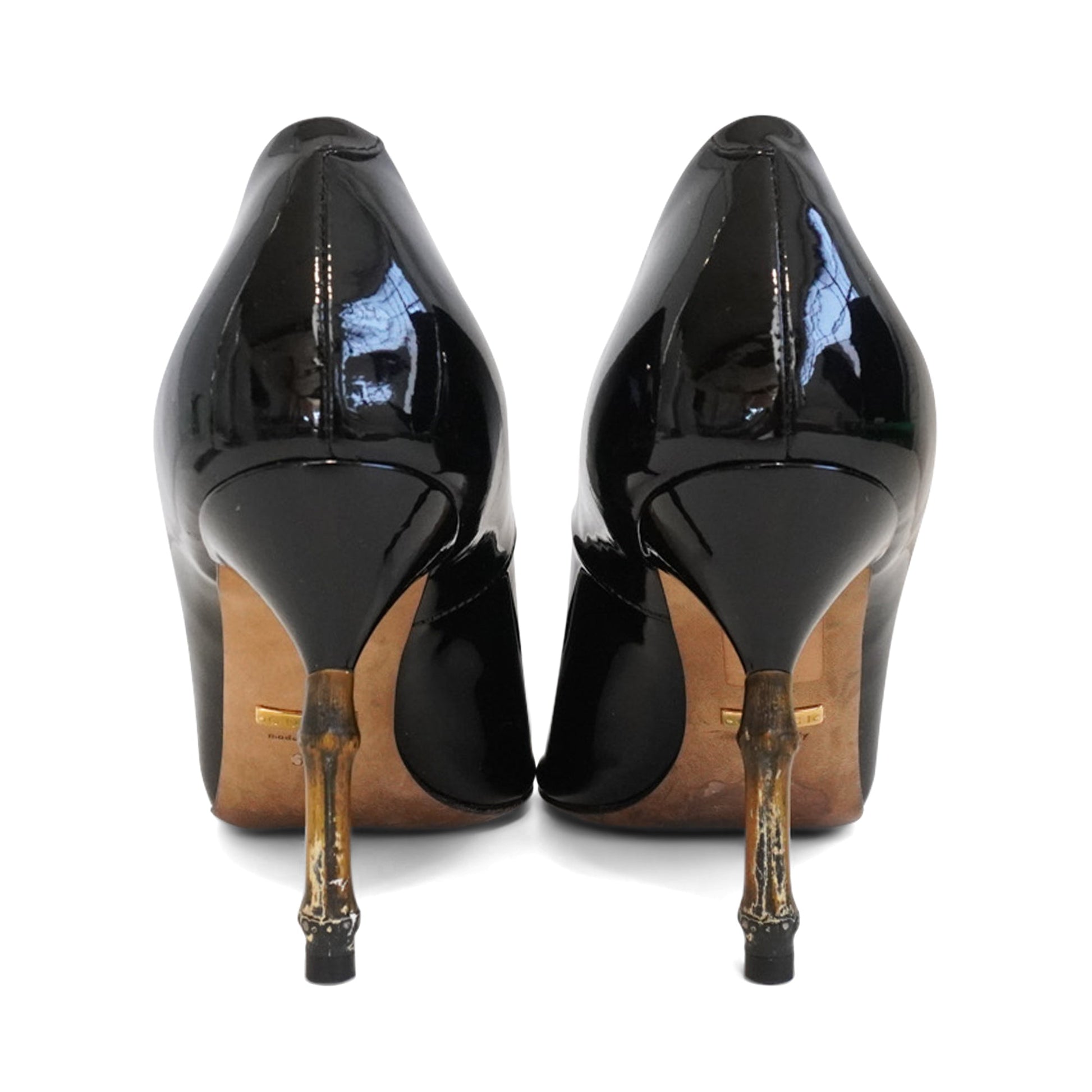 Gucci Bamboo Heel Pumps - Women's 37