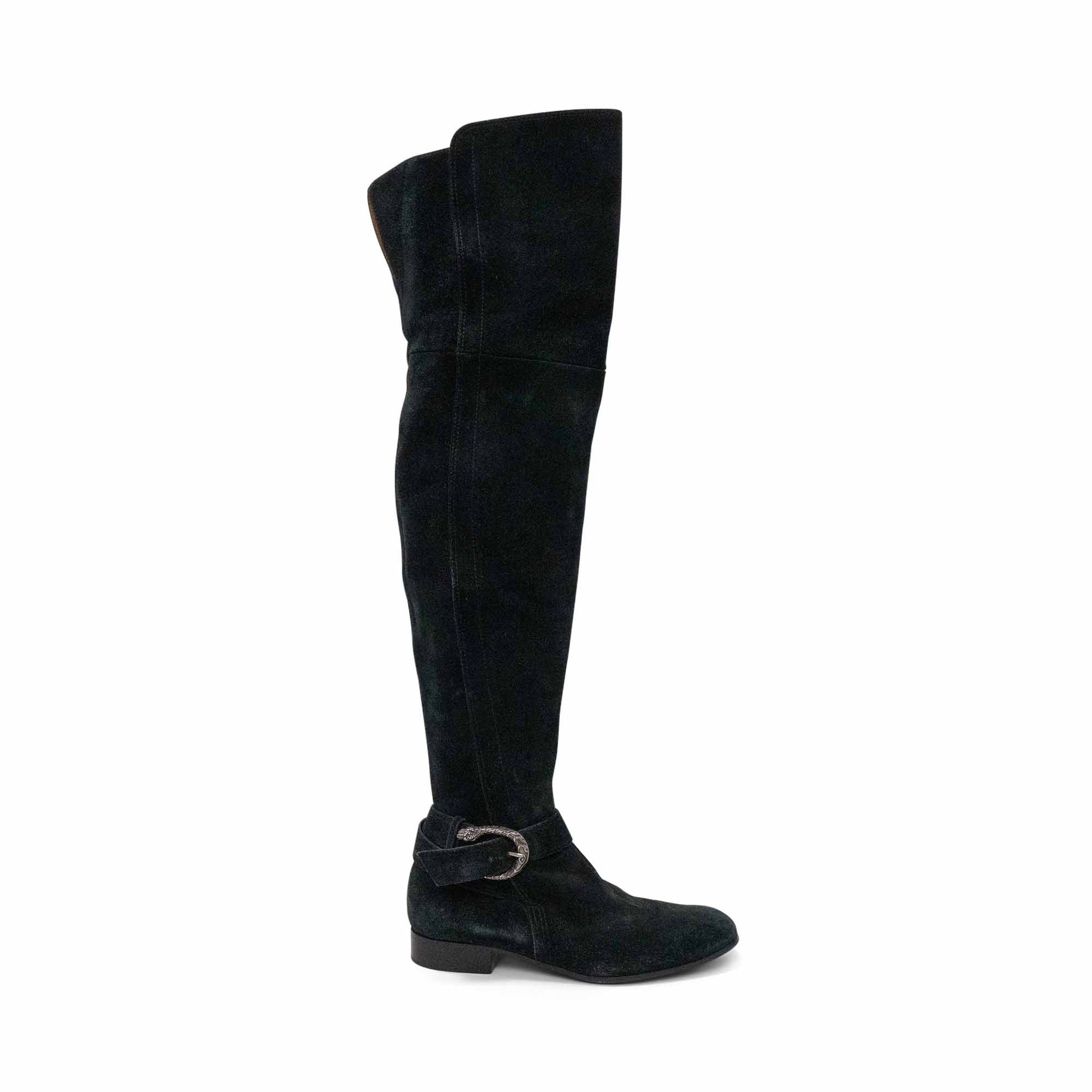 Gucci 'Dionysus' Suede Boots - Women's 36.5