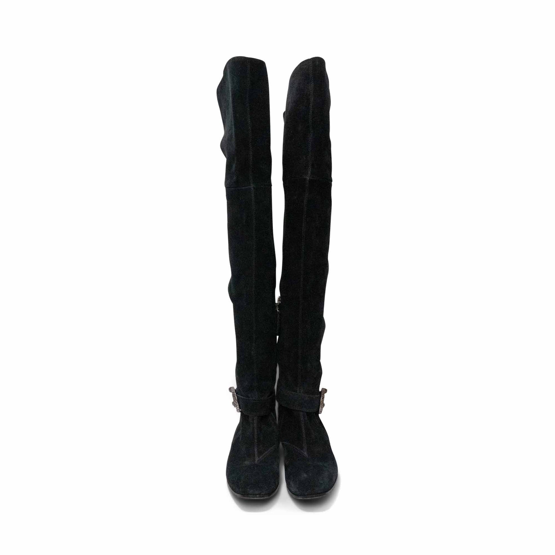 Gucci 'Dionysus' Suede Boots - Women's 36.5