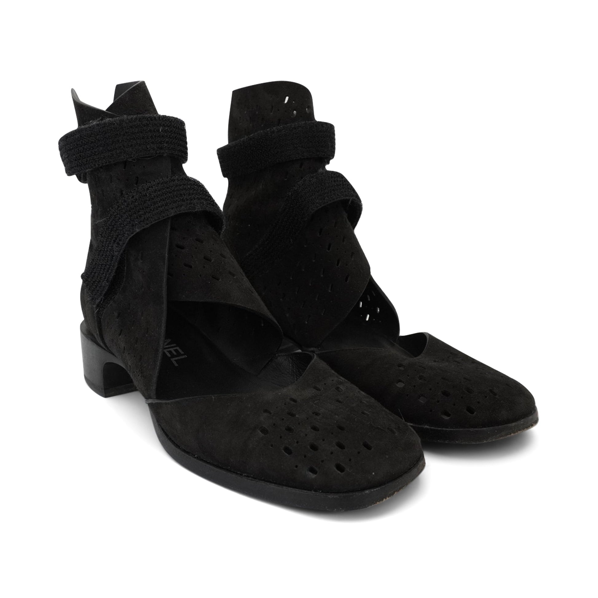 Chanel 'spring 2017' Velcro Booties Women's Women's Shoes