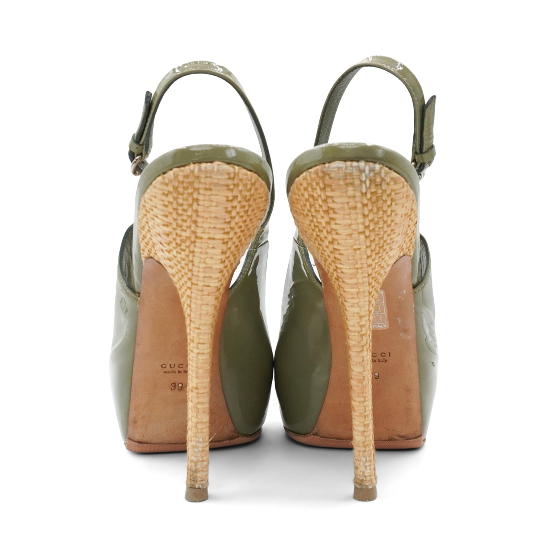 Gucci 'Sofia' Slingback Heels - Women's 39