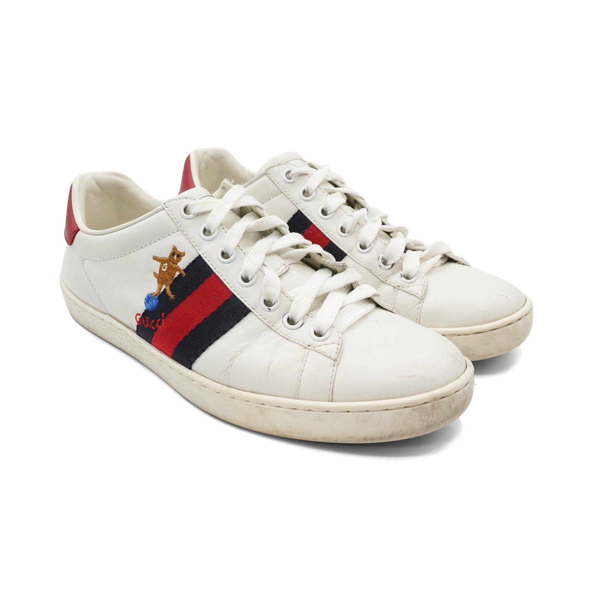 Gucci 'Ace' Low-Top Sneakers - Women's 37