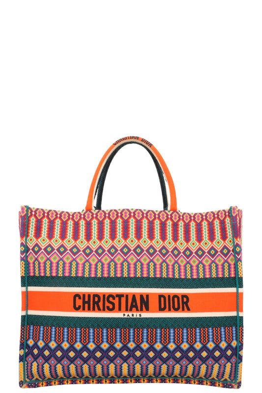 Dior Tote Bag Book Tote Multicolor Large