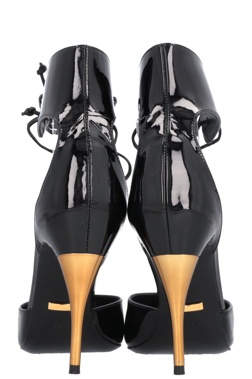GUCCI Heels Patent Black