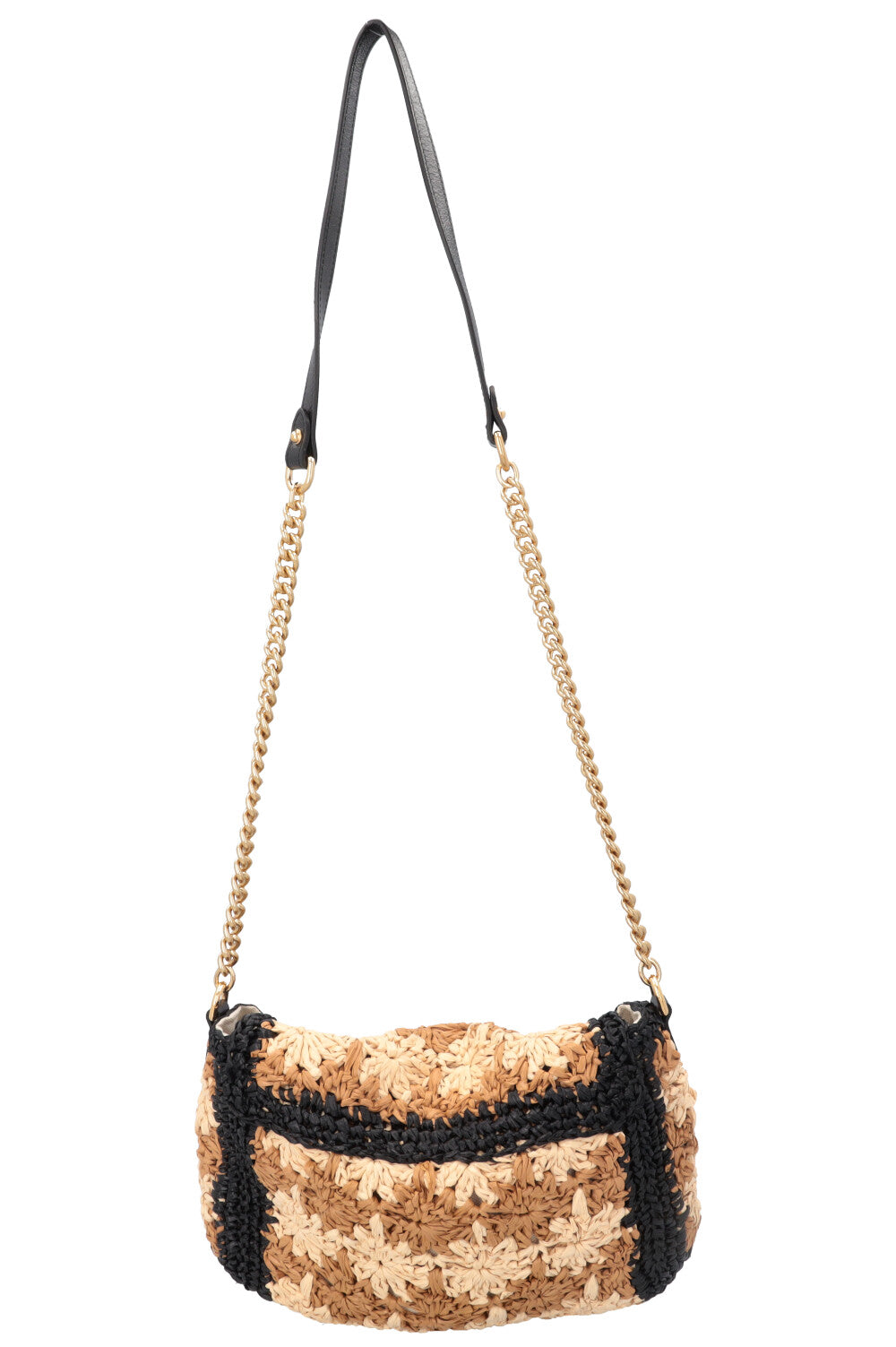 GUCCI Marmont Bag Raffia Beige
